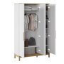 Hanah Home Etto - Mm1.44.03.U1 Armario Madera y Roble Blanco